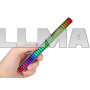 LED лампа RGB реагирующая на звук Light Bar 32 диода белая